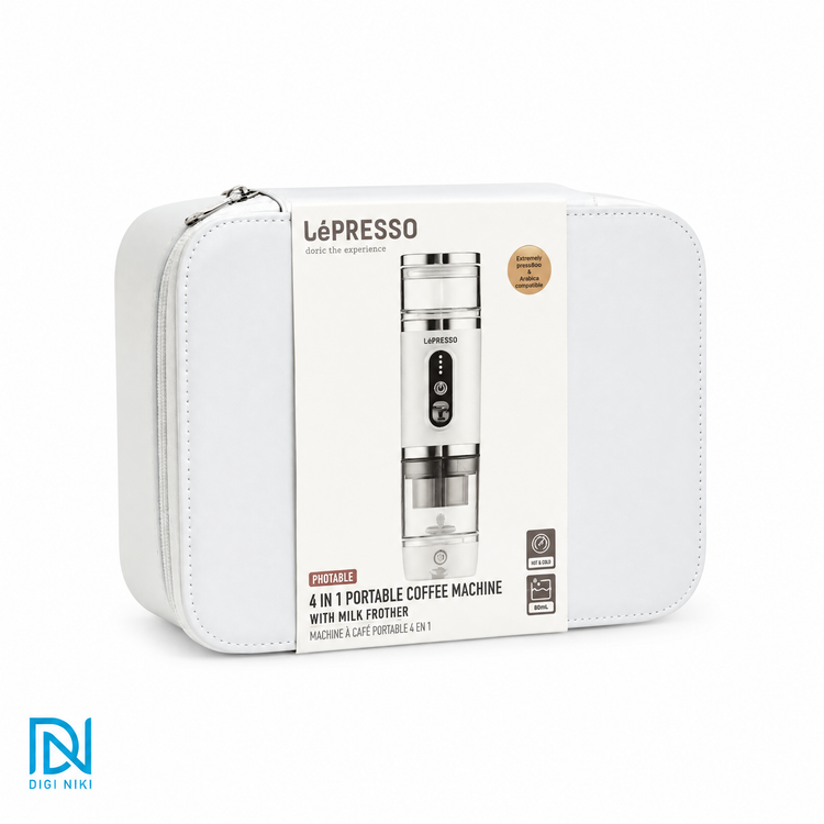 قهوهساز قابل حمل لپرسو مدل Lepresso 4-in-1 Portable Coffee Maker