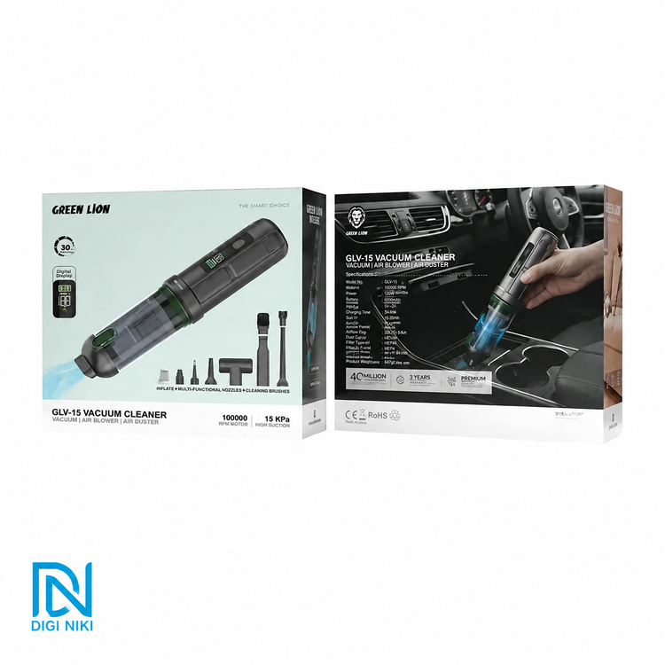 جاروشارژی چندکاره گرین لاین مدل GLV-15