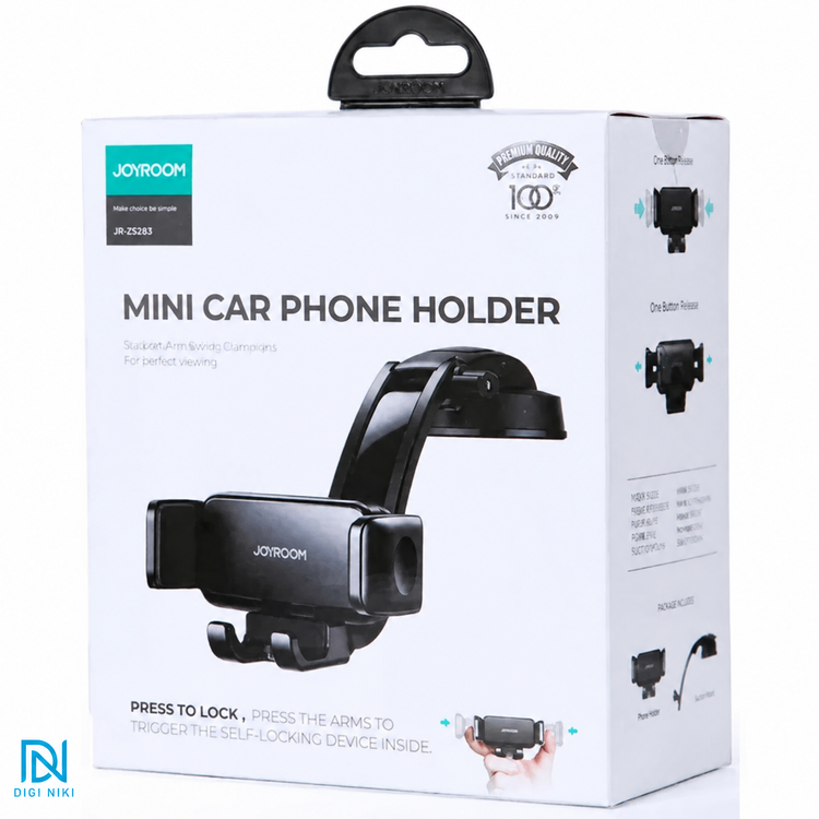 پایه نگهدارنده موبایل خودرو جویروم مدل JR-ZS283